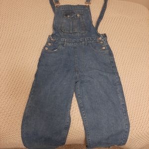 Blue jean overalls from Shein, size 8/10